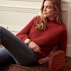 Sezane Dwee Sweater Raspberry Size S